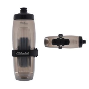 XLC WB-K16 bidon con adaptador Fidlock 700 ml antracita/negro