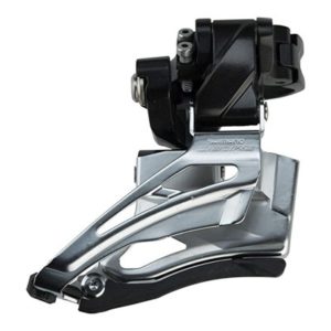 Desviador Shimano Deore FD-M6025 Down Swing Dual Pull 66-69º abrazadera alta 2x10V plata
