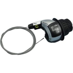 Mando Shimano Tourney SL-RS45 Revoshift derecha 8V 2050 mm plata