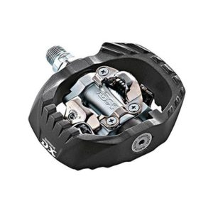 Pedales Shimano DX PD-M647 BMX SPD 2 caras negro