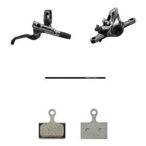 Freno de disco trasero Shimano XTR M-9100 1700 mm negro/antracita