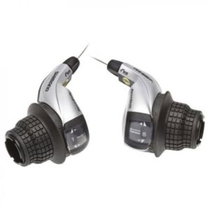 Juego de mandos Shimano Turney SL-RS45 Revoshift 3x7V negro