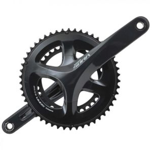 Juego de bielas y platos Shimano Sora FC-R3000 175 mm 50x34D 2x9V aluminio negro sin cazoletas
