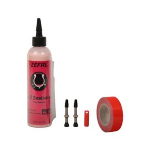 Kit tubeless Zefal 9 M - 25 mm valvula Presta 40 mm