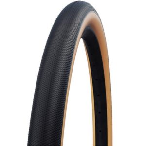 Cubierta Schwalbe G-One Speed 27.5x2.00/650 Raceguard Performance TLE plegable negro/beige 50-584