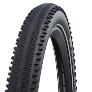 Cubierta Schwalbe Hurricane 27.5x2.40 HS499 Performance Snakeskin Raceguard Addix rigida negr 62-584