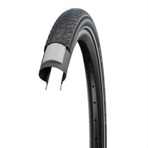 Cubierta Schwalbe Road Cruiser Plus 24x1.75 HS484 Active Punctureg. Twinskin rigida negr refl.47-507