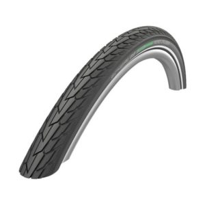 Cubierta Schwalbe Klassik 27x1 1/4 HS159 Active Line K-Guard Twinskin rigida negro/verde (28/32-630)