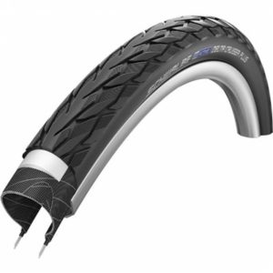 Cubierta Schwalbe Delta Cruiser Plus 28x1.75 HS431 Active Punctureg. Twinskin rig. negr refl. 47-622