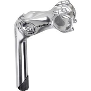 Potencia de caña Ergotec Octopus 2 SL A-Head 60 mm 180 mm 1-1/8" 25.4 ajustable 0/50º aluminio plata