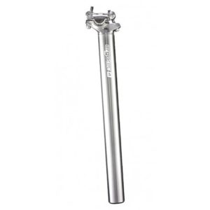 Tija de sillin Ergotec Atar 31.6 550 mm 10 mm Offset aluminio plata