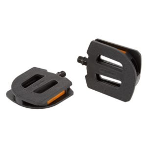 Pedales Ergotec EP-S 9/16" negro con reflectantes