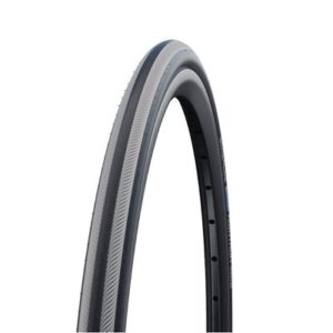 Cubierta Schwalbe Rightrun 24x1.00 HS387 K-Guard NMC rigida negro/gris 28-540