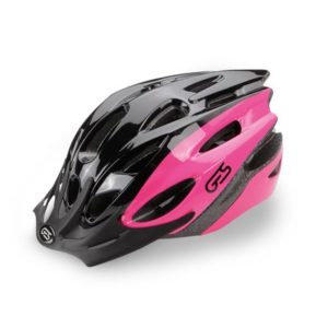 Casco niño GES Apache negro/rosa talla unica (47-53)