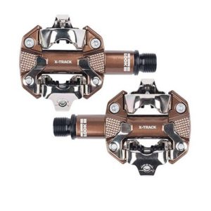 Pedales LOOK X-Track Gravel Edicion Limitada SPD aluminio bronce
