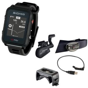 Kit reloj GPS Sigma Id.Tri negro