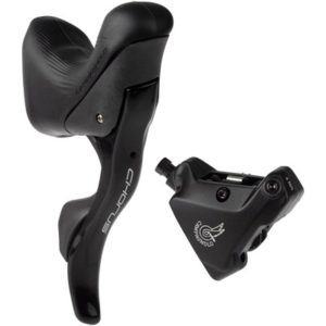 Maneta freno/cambio Campagnolo Chorus EP derecha hidraulico 12V 140 mm pinza trasera negro