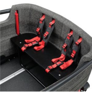 Soporte 2 asientos niño extra SC3 para bicicletas batavus Fier 3/wiener F.u.B 3/Raleigh Stride 3