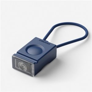 Luz delantera Bookman Block LED USB azul
