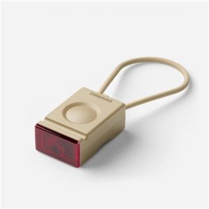 Luz trasera Bookman Block LED USB beige