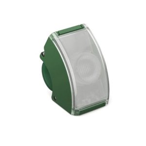 Luz delantera Bookman Curve LED USB 22-42 mm verde