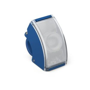 Luz delantera Bookman Curve LED USB 22-42 mm azul