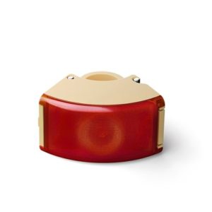 Luz trasera Bookman Curve LED USB 22-32 mm beige