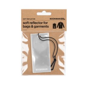 Reflector colgante para cremallera Bookman rectangulo blanco