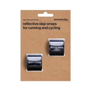 Juego de cintas reflectantes Bookman negro