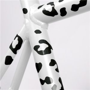 Kit pegatinas reflectantes para bicicleta Bookman leopardo negro