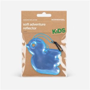 Reflector colgante para cremallera Bookman pajaro azul