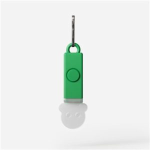 Luz colgante para cremallera Bookman USB Oso verde