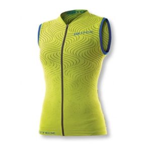 Chaleco Biotex Soffio mujer verde lima