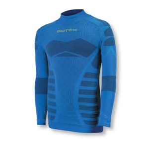 Camiseta interior manga larga niño Biotex Warm Effect termico azul