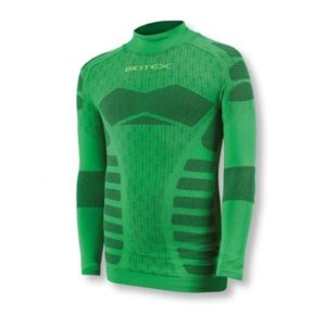 Camiseta interior manga larga niño Biotex Warm Effect termico verde