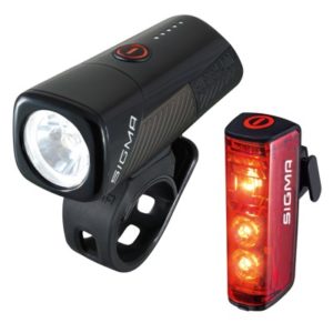 Kit de luces Sigma delantera Buster 400 trasera Blaze Flash LED USB negro