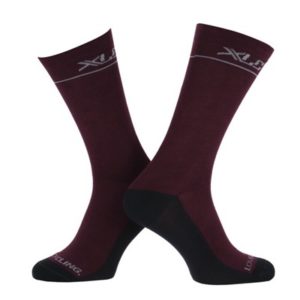XLC CS-L05 calcetines Gravel Love Cycling Granate/gris