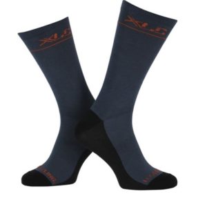 XLC CS-L05 calcetines Gravel Love Cycling azul/naranja