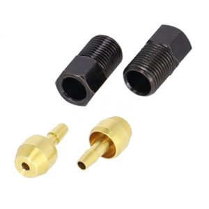 XLC BR-X65 kit ovalillos/pins/tuercas para latiguillo freno disco Alhonga