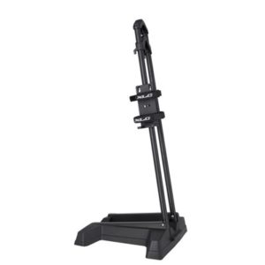 XLC VS-F10 soporte bici Parking hasta 29" con soporte para cargador E-Bike aluminio negro