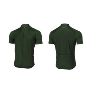 XLC JE-G01 maillot Gravel poliester verde/naranja