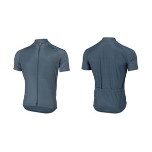 XLC JE-G01 maillot Gravel poliester azul/naranja