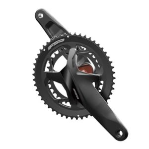 Juego de bielas potenciometro FSA Powerbox SC Pod 170 mm 53x39D aluminio negro