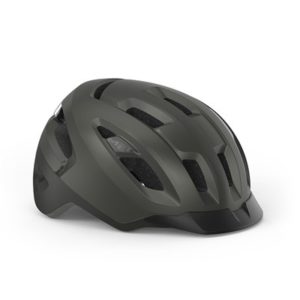 Casco MET Urbex MIPS verde titanio metalico mate