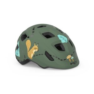 Casco niño MET Hooray MIPS Bosque verde brillo
