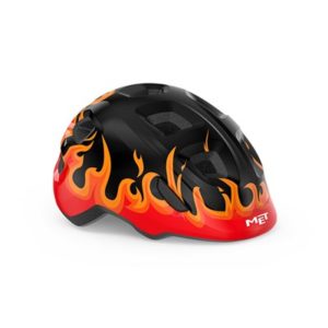 Casco niño MET Hooray llamas negro brillo