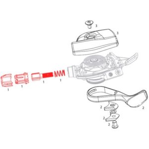Kit tensores cable SRAM cambio XX1