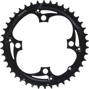 Plato SRAM Truvativ 104 BCD 4 brazos 42 dientes acero negro mate