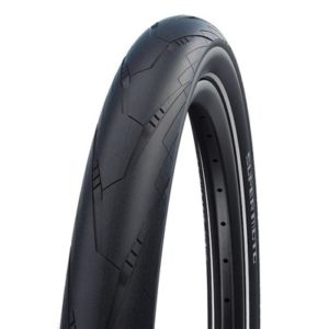 Cubierta Schwalbe Super moto 27.5x2.40 HS605 Performance Microskin Addix rigida negro reflect 62-584