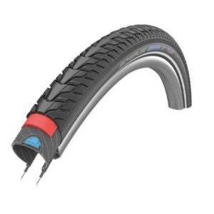 Cubierta Schwalbe Marathon GT 365 26x2.15 HS475 Perf Twinskin Dualguard rigida negro reflect 55-559